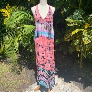 Indah tie dye maxi dress